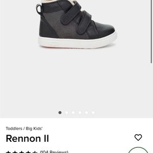 UGG Rennon II - toddler Boy winter fall shoe size 8 - worn for 2 months